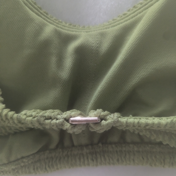 Wild Fable Sage Green Ribbed Bralette - Picture 4 of 8